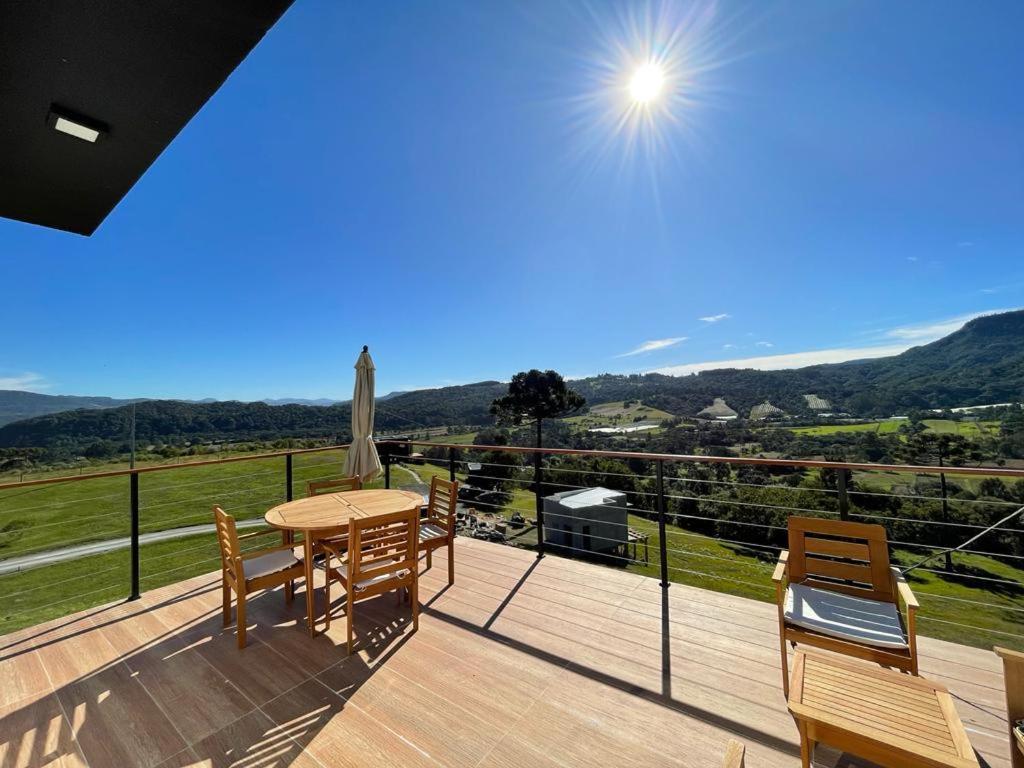 Casa Por Do Sol Com Banheira De Hidromassagem Villa Urubici Kültér fotó